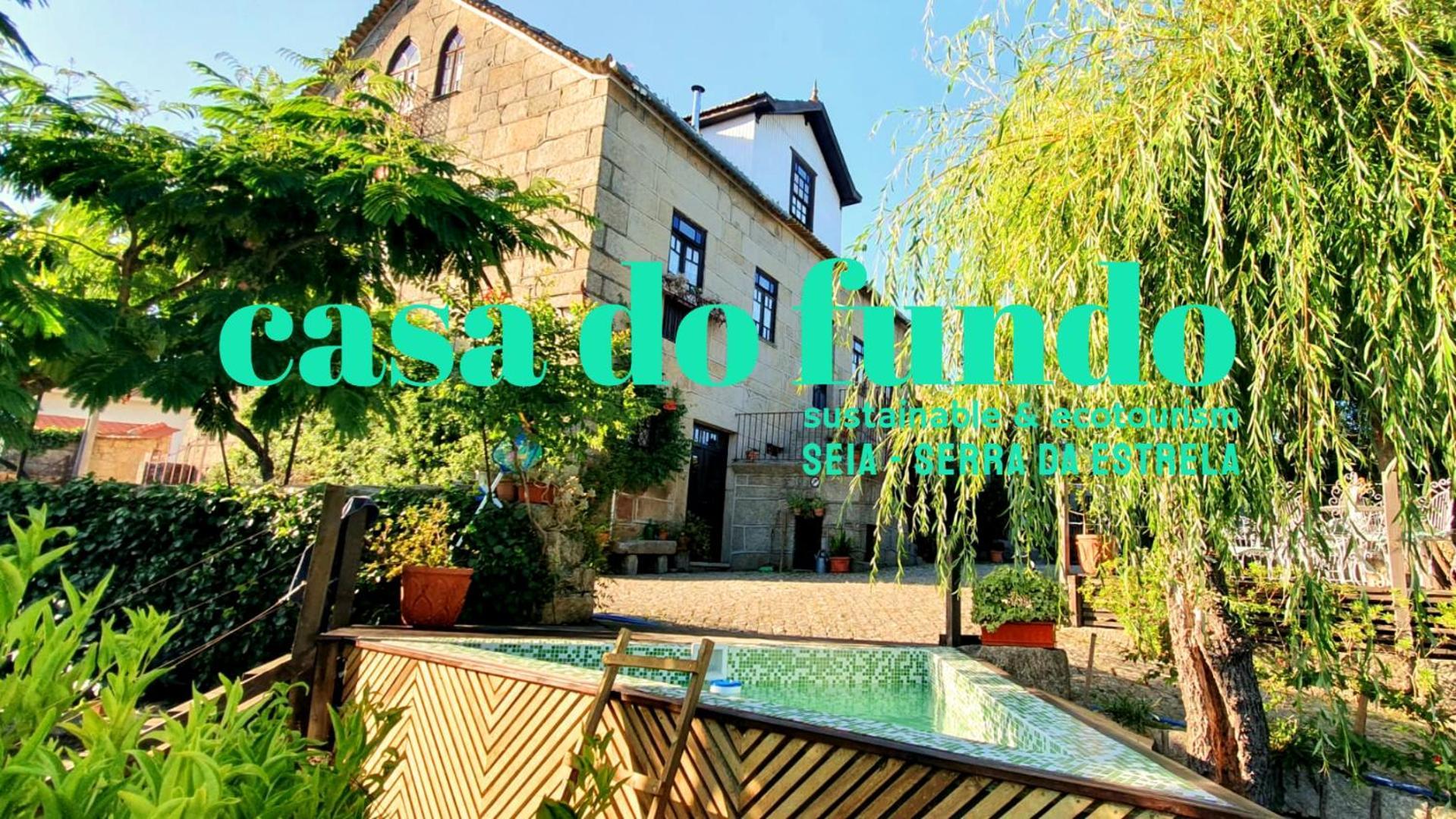 Gasthaus Casa Do Fundo - Sustainable & Ecotourism Seia Exterior foto